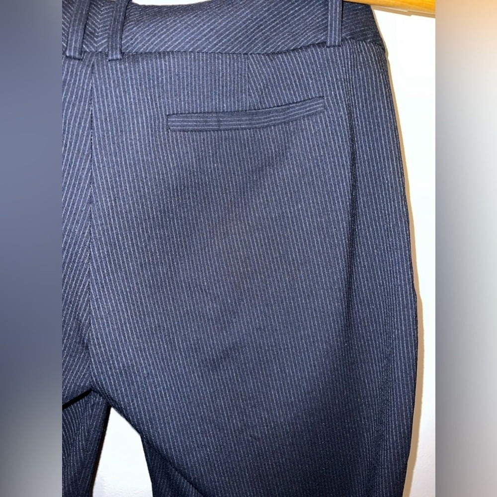 The Limited black pinstripe Drew Fit dress pants Size 6 #521 - Picture 4 of 5